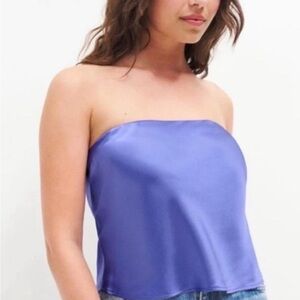 Reformation 100% Silk NWT Tube Top